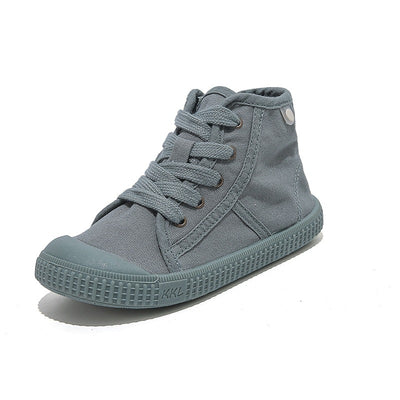 Tenis Canvas Infantiles de Suela Suave Estilo Coreano Primavera Otoño - Image 11