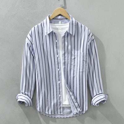 Camisa Casual de Cuadros con Cuello Cuadrado - Blusa Suelta de Algodón Puro - Image 5