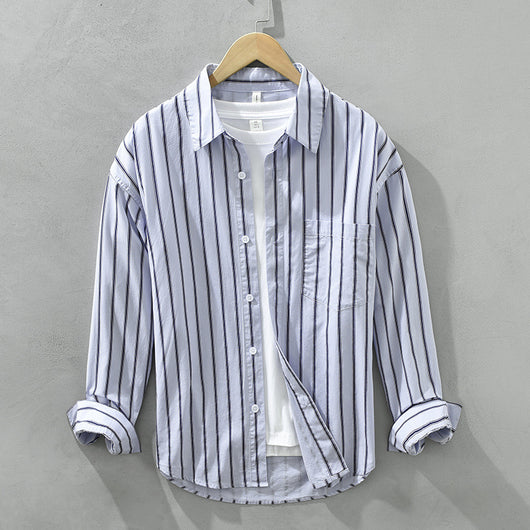 Camisa Casual de Cuadros con Cuello Cuadrado - Blusa Suelta de Algodón Puro - Image 5