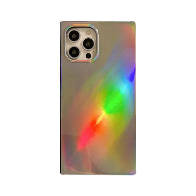 Funda Móvil Láser Cuadrada Mate Protección Total