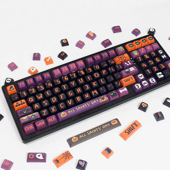 Juego de Teclas XDA de Halloween para Teclado Mecánico