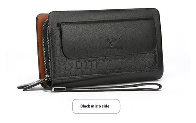 Maletín de Cuero Suave para Hombre con Múltiples Compartimentos - Image 18