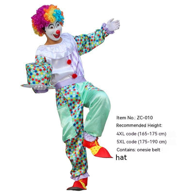 Disfraz de Payaso para Adultos y Niños - Traje Completo para Escenario - Image 11