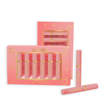 Set de 6 Labiales Mate Larga Duración - Colores Vibrantes Resistentes - Image 8