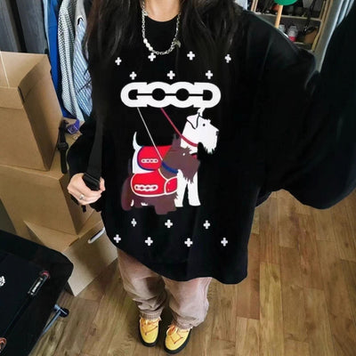 Blusa Retro de Manga Larga para Tallas Grandes - Image 4