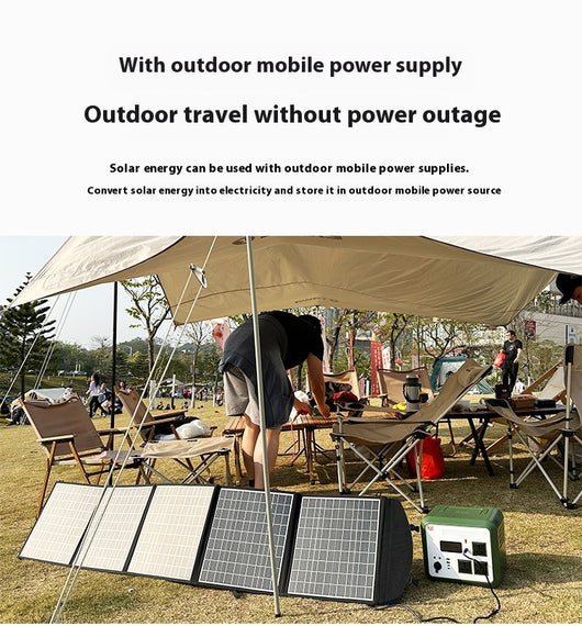 Bolsa Panel Solar Plegable Portátil para Carga Móvil - Image 10