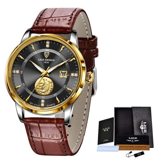 Reloj Mecánico Automático Fish Leap Longmen con Doble Calendario e Impermeabilidad - Image 15