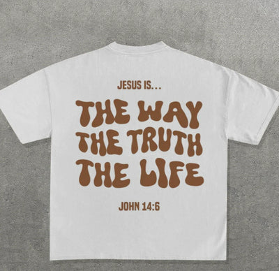 Playera Oversized Hombre Child Of God con Patrón Gótico NDY - Image 10