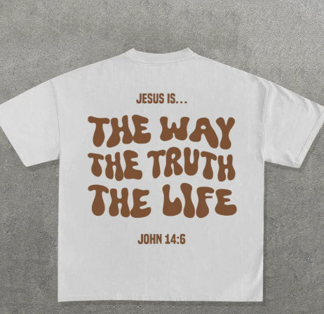 Playera Oversized Hombre Child Of God con Patrón Gótico NDY - Image 10