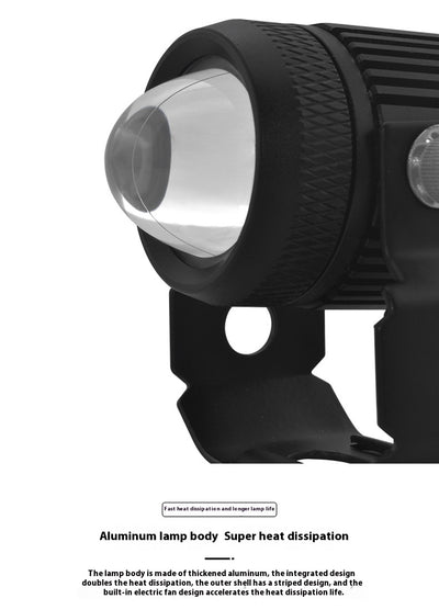 Foco Explorador Ojo de Pez para Motocicleta con Montaje Rápido - Image 10
