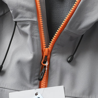 Chaqueta Soft Shell Impermeable y Cortavientos con Capucha - Image 11
