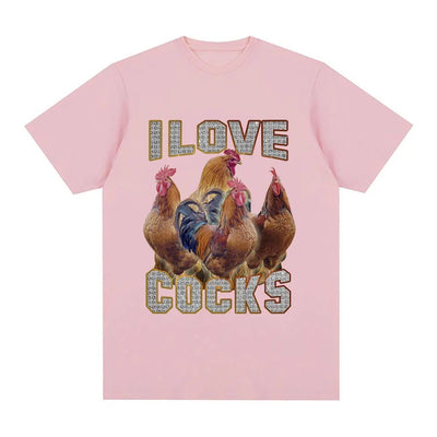 Playera Divertida de Gallos - Diseño Humorístico para Amantes de Aves de Corral - Image 16