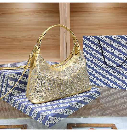 Bolso de Noche Elegante con Strass - Cartera de Gran Capacidad para Mujer - Image 29