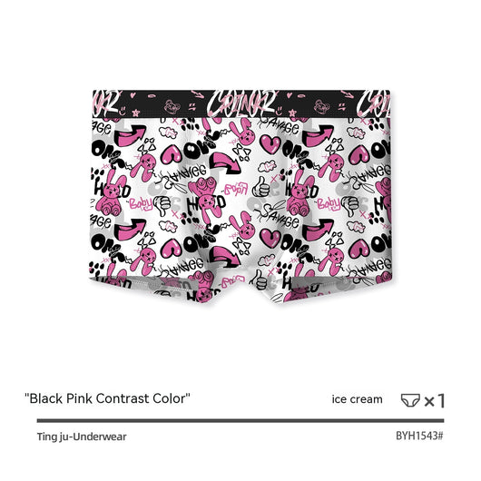 Calzoncillos Boxer Tipo Brief Negro y Rosa Transpirables con Protección Antibacteriana para Hombre - Image 5