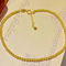 Exquisite Minority Lady Gold Bead Bracelet Gold
