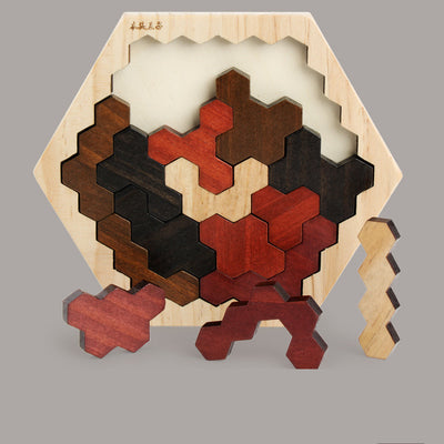 Bloques Magnéticos de Madera para Desarrollo Inteligencia y Pensamiento Lógico - Image 16