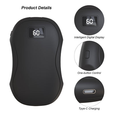 Calentador de Manos Eléctrico Recargable USB con Pantalla Digital y Batería Externa - Image 18