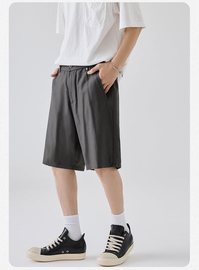 Shorts Casuales de Lyocell para Hombre - Comodidad de Verano Premium - Image 17