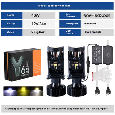 Faro LED H4 Integrado Visión Cercana y Lejana - Image 9