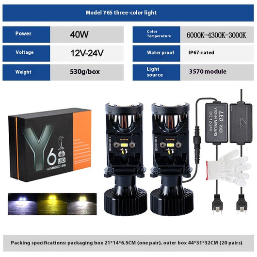 Faro LED H4 Integrado Visión Cercana y Lejana - Image 9