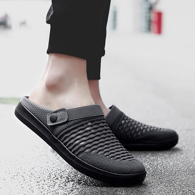 Pantuflas Baotou sin Tacón - Sandalias Cómodas y Antideslizantes - Image 4