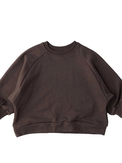 Suéter Infantil Cuello Redondo Colores Sólidos - Image 11