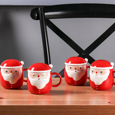 Taza Navideña de Cerámica con Dibujos Infantiles - Regalo Perfecto para Estudiantes - Image 5