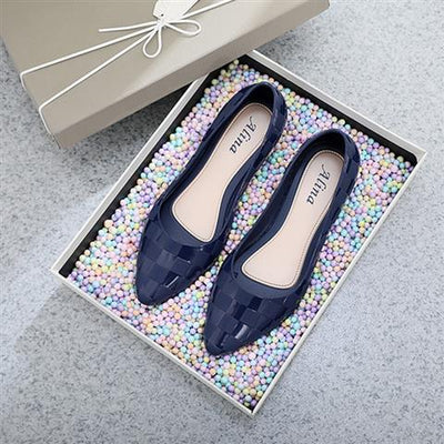 Zapatos planos con punta afilada para mujer - Image 4