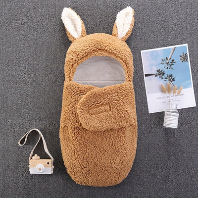 Saco de Dormir para Bebé Recién Nacido en Fleece Suave - Envoltorio Térmico Unisex con Soporte para la Cabeza - Image 16