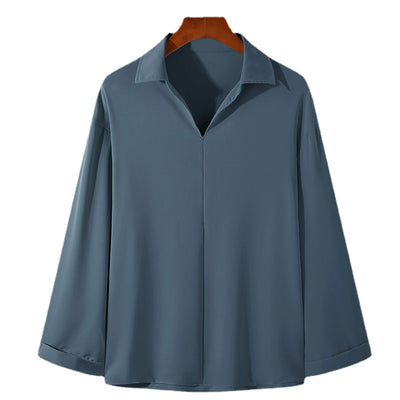 Camisa Casual de Solapas Sueltas - Image 5
