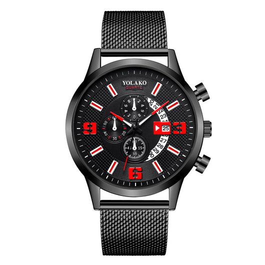 Reloj Digital de Moda para Hombre con Calendario Grande - Image 3