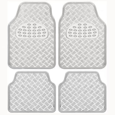 Tapete Automotriz de Aluminio Antideslizante Impermeable Universal - Image 8