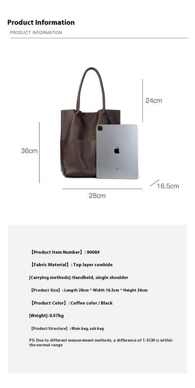 Bolso Bucket de Cuero Suave para el Día a Día - Image 16