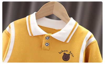 Conjunto Deportivo Infantil de Dos Piezas con Cuello Solapa - Image 14
