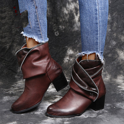 Zapatos Mujer Talla Grande con Tacón Grueso - Diseño Elegante y Cómodo - Image 5