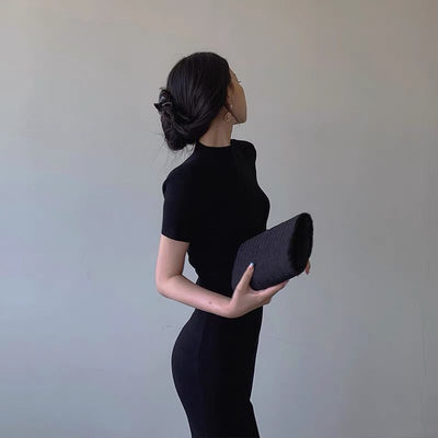 Vestido Slim Fit Retro con Temperamento - Image 8