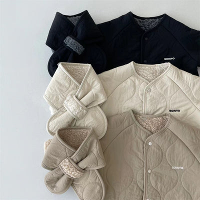 Traje de Gateo Acolchado con Forro de Lana - Calidez Total para Bebés - Image 2