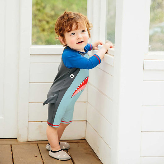 Traje de Baño Infantil de Una Pieza para Niños y Bebés - Image 10