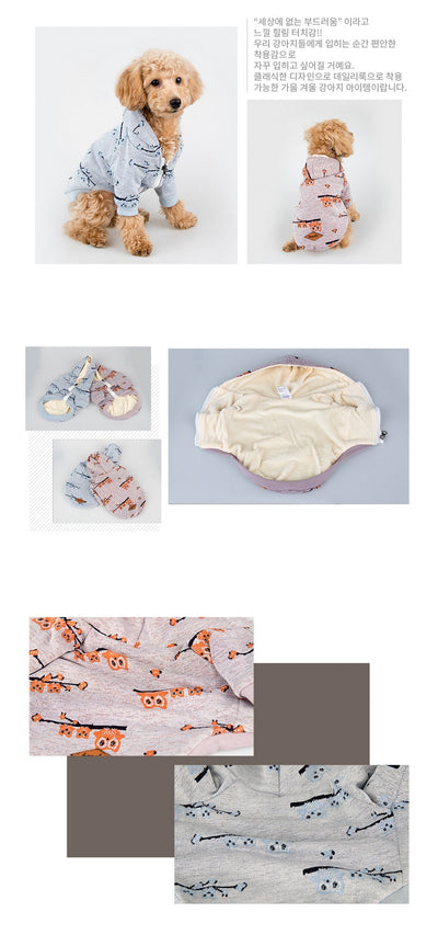 Suéter Abrigo para Perro con Cierre - Diseño Casual con Patrón - Image 9