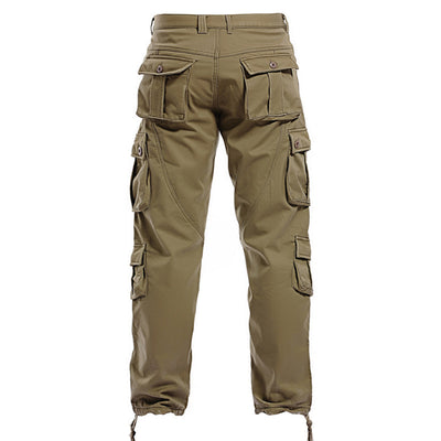 Pantalones de Trabajo Cálidos Talla Grande Forro Polar Grueso Ajuste Holgado - Image 3