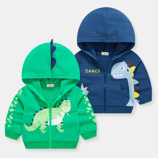 Cardigan Infantil Otoño con Diseño de Dinosaurio - Image 4