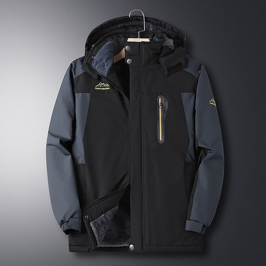 Chaqueta de Invierno Robusta para Hombre con Forro Polar