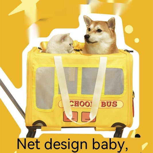 Transportín-Nido Plegable para Gatos Campus Bus
