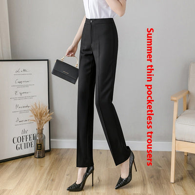 Pantalón de Oficina Recto para Mujer - Traje Profesional - Image 7
