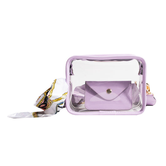 Bolso Transparente con Correa Ancha para Mujer - Estilo Crossbody - Image 6