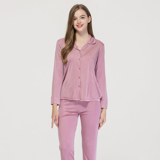 Conjunto de Dos Piezas en Seda Mulberry Tejida para Mujer - Image 5