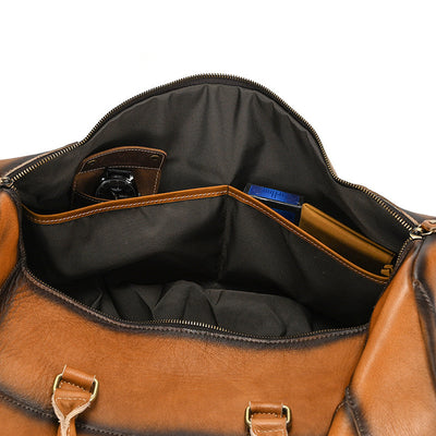 Bolsa de Viaje en Cuero Curtido al Vegetal para Hombre - Image 29