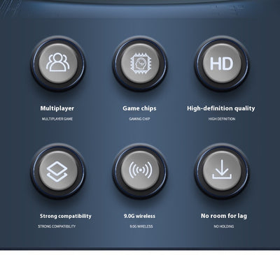 G11 Pro Dual System TV Set-top Box Open Source Game Console with 128GB TF card, two wireless controllers, remote, and accessories. - Image 9