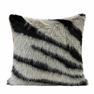 Cojín Decorativo Estampado Cebra Blanco y Negro para Sala - Image 5