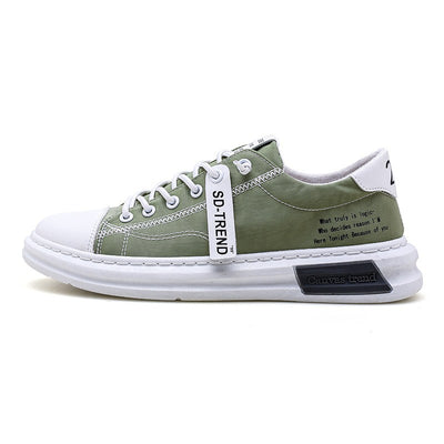Zapatos de Lona Transpirables con Tela Ice Silk - Estilo Casual Moderno para Hombre